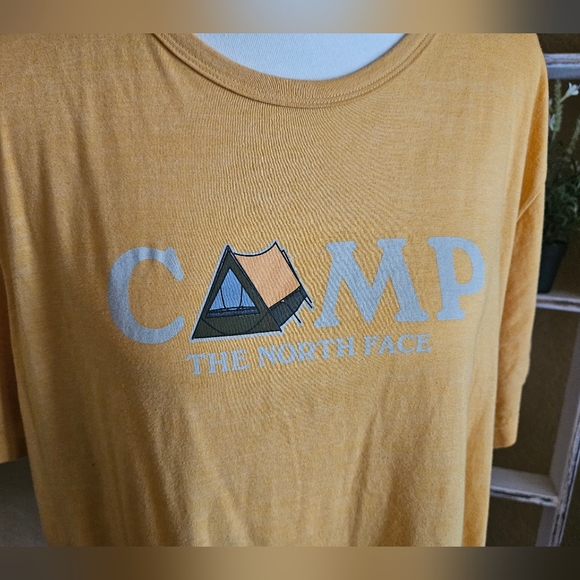 The North Face Yellow Camp T-shirt Size XXL Gorpcore - Picture 5 of 9